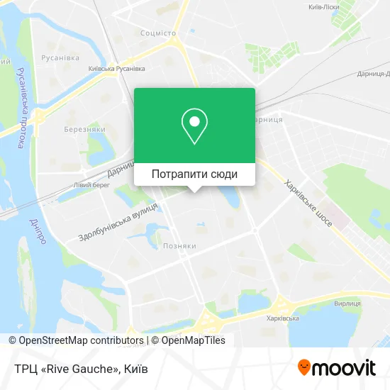 Карта ТРЦ «Rive Gauche»