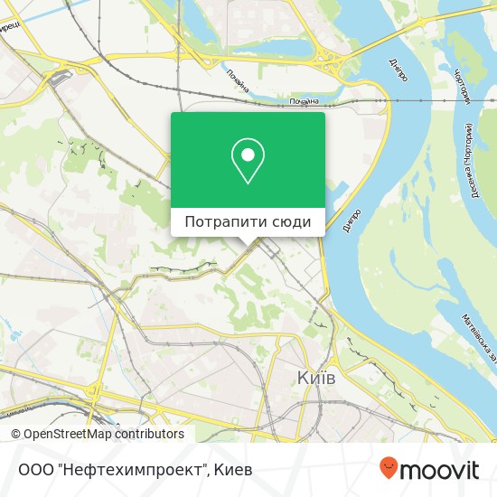 Карта ООО "Нефтехимпроект"