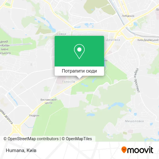 Карта Humana