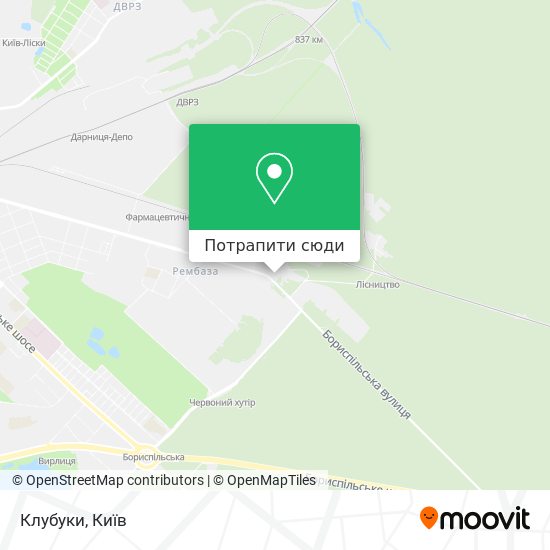 Карта Клубуки