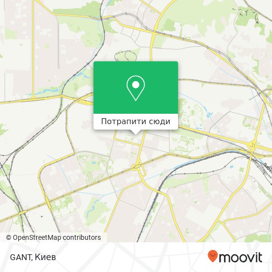 Карта GANT, Київ 03057