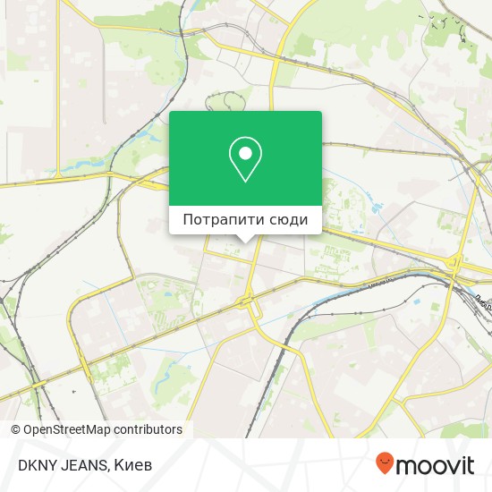 Карта DKNY JEANS, Київ 03057