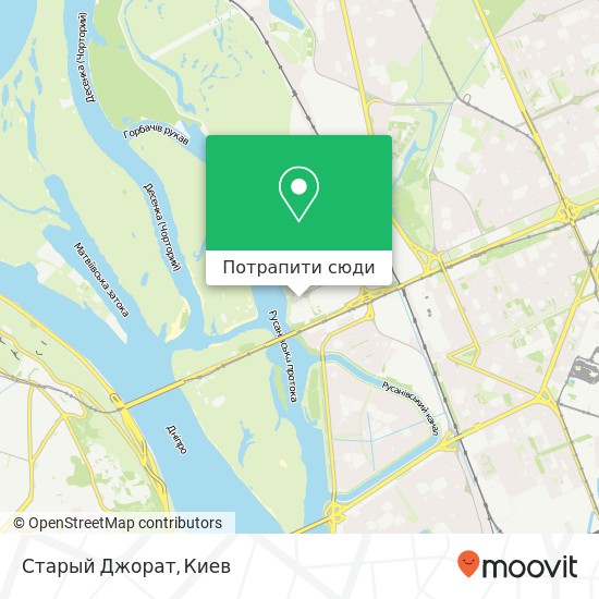 Карта Старый Джорат, Київ 02002