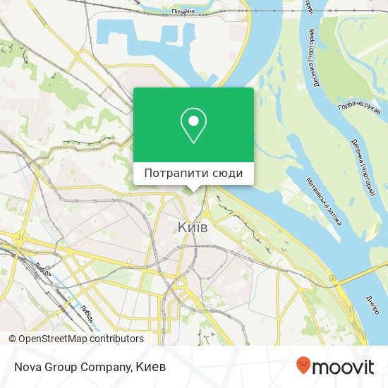 Карта Nova Group Company