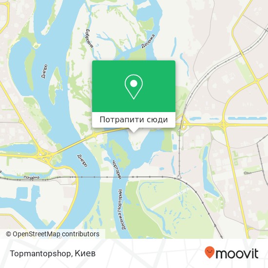 Карта Topmantopshop, Київ 02218