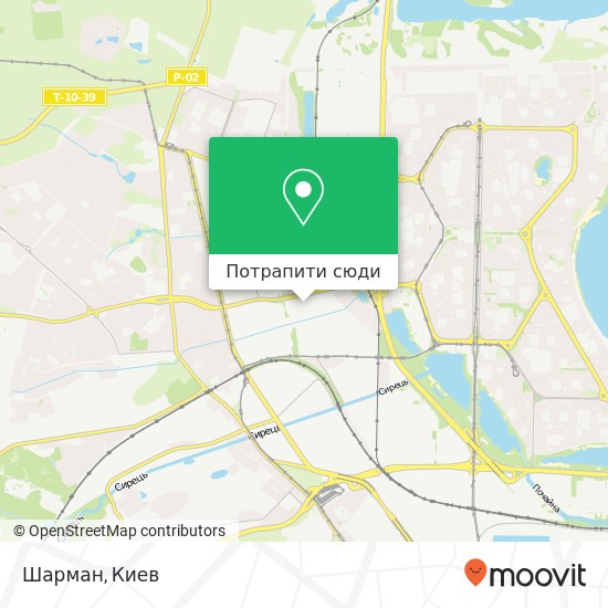 Карта Шарман, Київ 04074