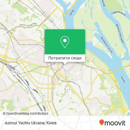 Карта Azimut Yachts Ukraine