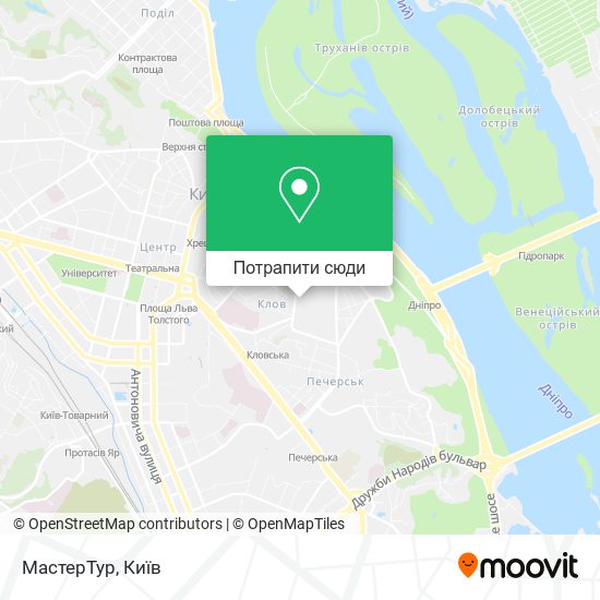 Карта МастерТур
