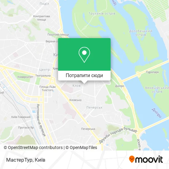 Карта МастерТур