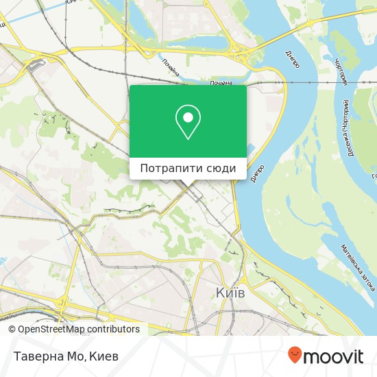 Карта Таверна Мо