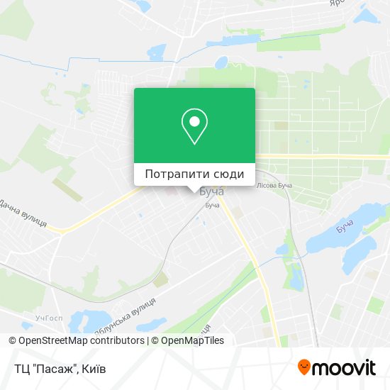 Карта ТЦ "Пасаж"
