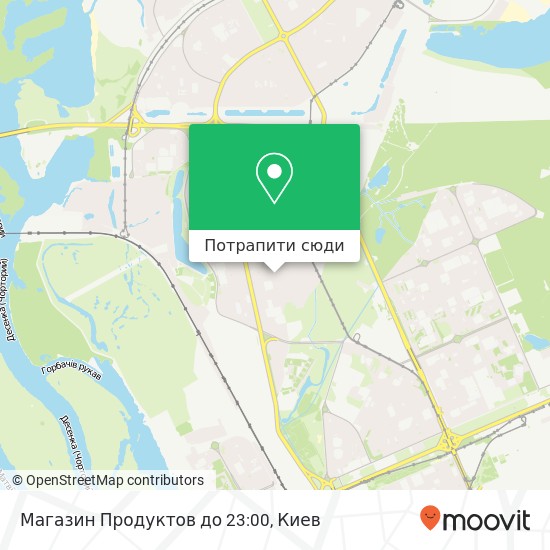 Карта Магазин Продуктов до 23:00