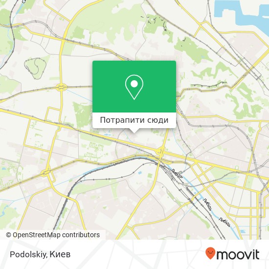 Карта Podolskiy