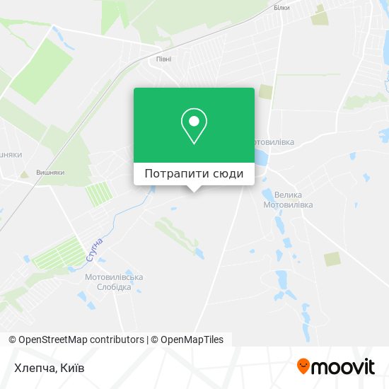 Карта Хлепча