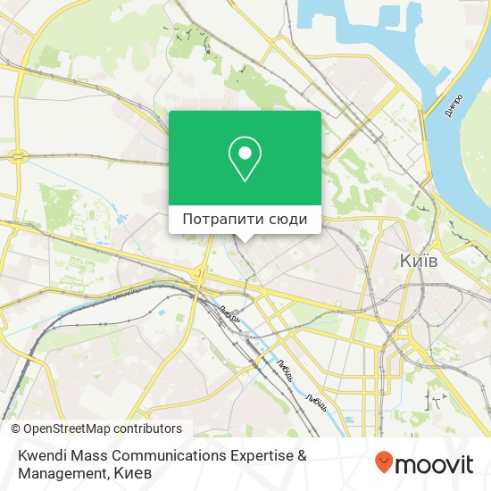 Карта Kwendi Mass Communications Expertise & Management
