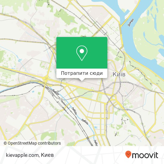 Карта kievapple.com