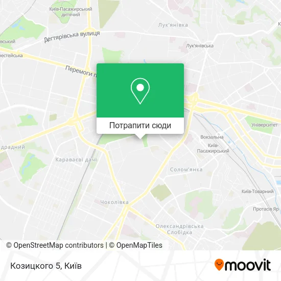 Карта Козицкого 5