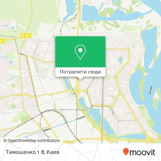 Карта Тимошенко 1 В
