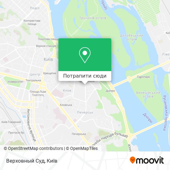 Карта Верховный Суд