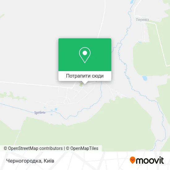 Карта Черногородка
