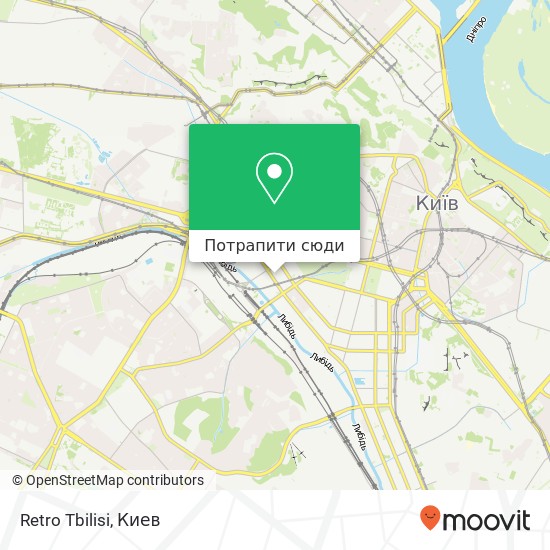 Карта Retro Tbilisi