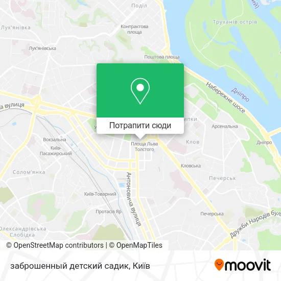 Карта заброшенный детский садик