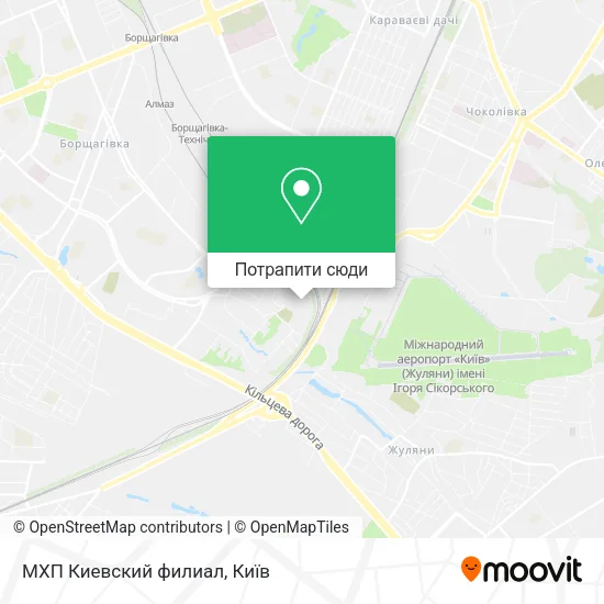 Карта МХП Киевский филиал