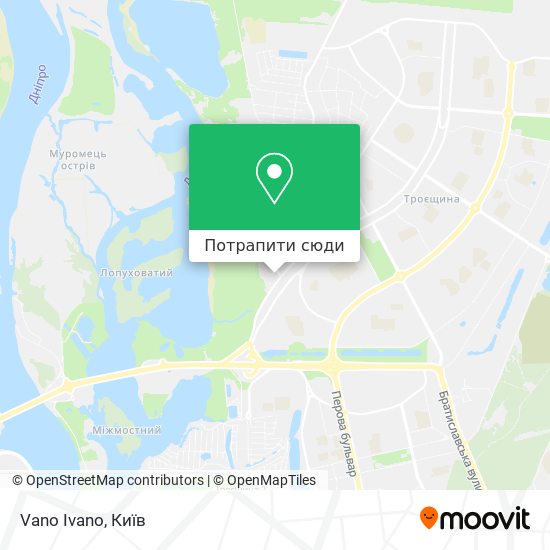 Карта Vano Ivano