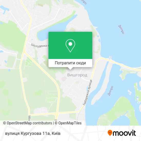Карта вулиця Кургузова 11а