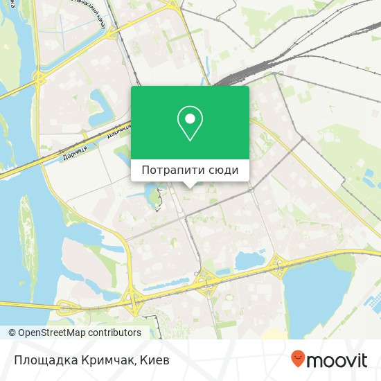 Карта Площадка Кримчак