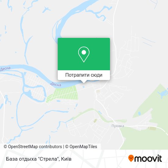 Карта База отдыха "Стрела"