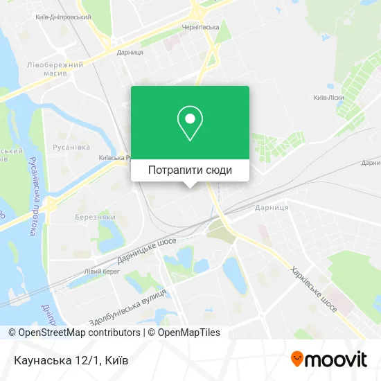 Карта Каунаська 12/1