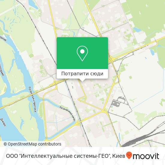 Карта ООО "Интеллектуальные системы-ГЕО"