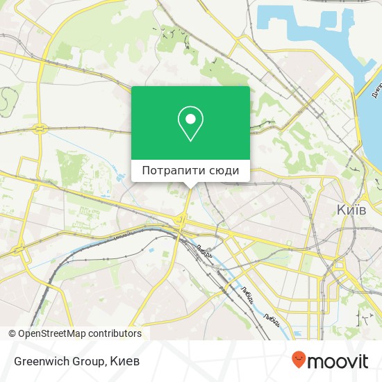 Карта Greenwich Group