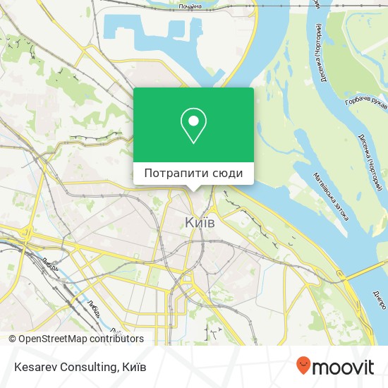 Карта Kesarev Consulting