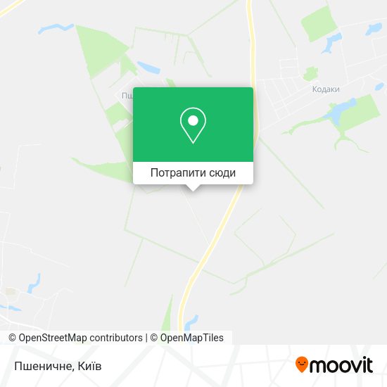 Карта Пшеничне