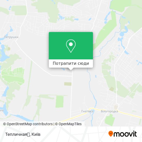 Карта Тепличная🏡