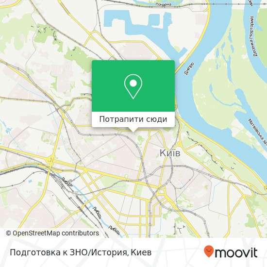 Карта Подготовка к ЗНО/История