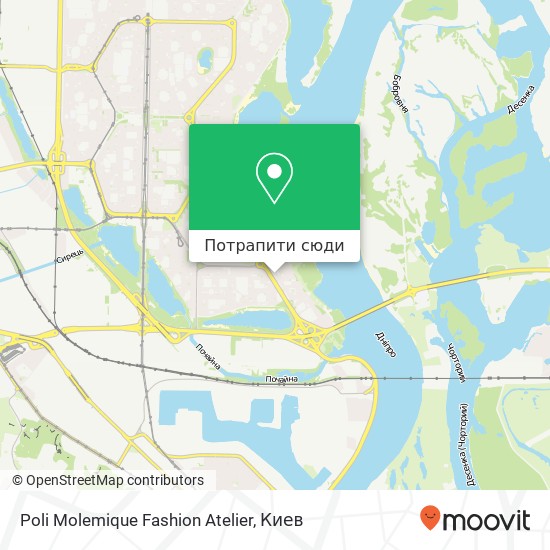 Карта Poli Molemique Fashion Atelier