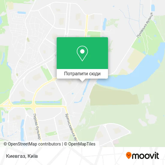 Карта Киевгаз