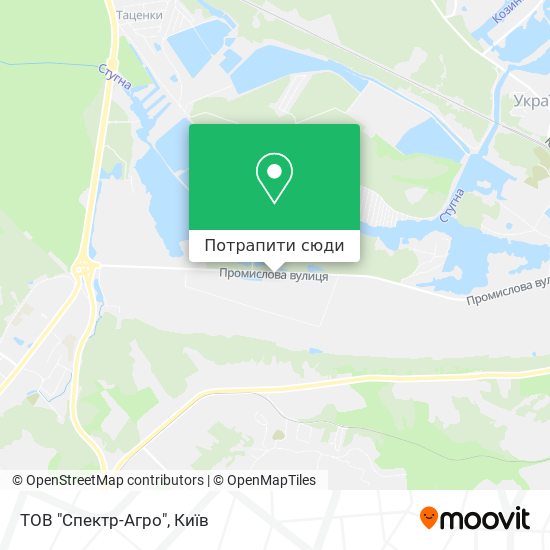 Карта ТОВ "Спектр-Агро"