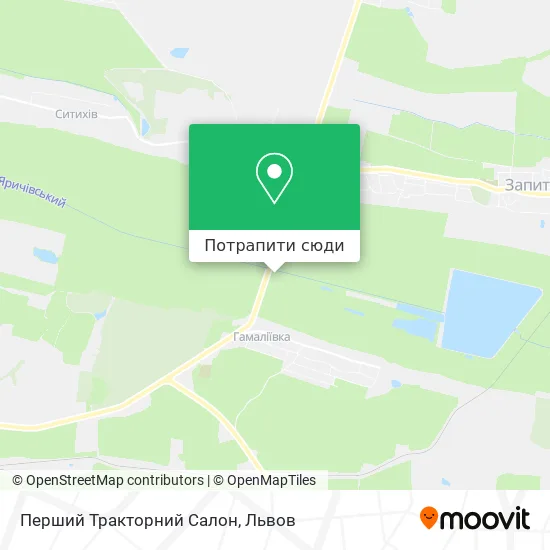 Карта Перший Тракторний Салон