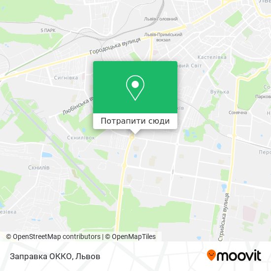 Карта Заправка ОККО