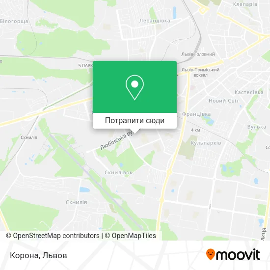 Карта Корона