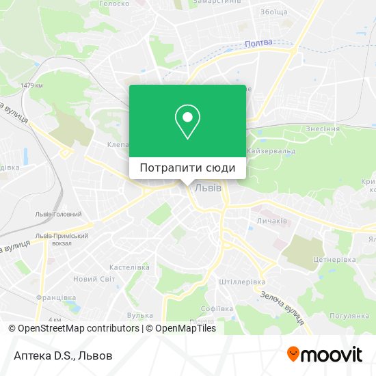 Карта Аптека D.S.