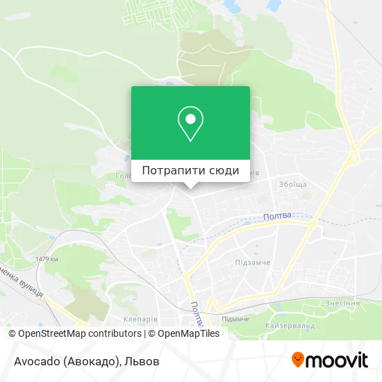 Карта Avocado (Авокадо)