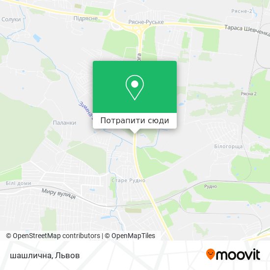 Карта шашлична