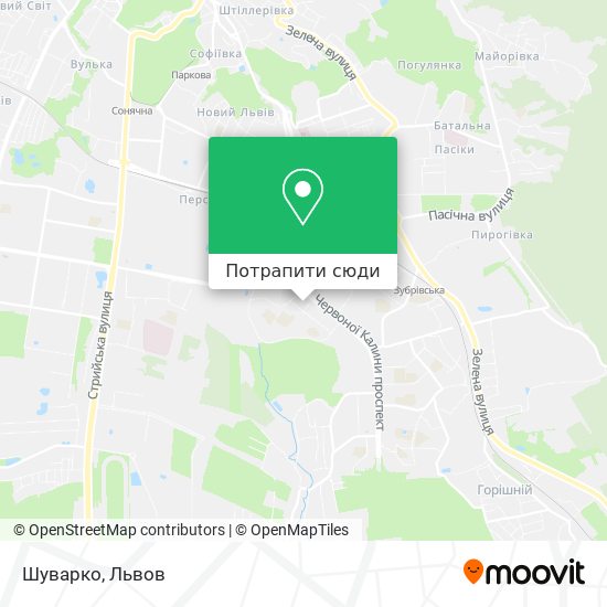 Карта Шуварко