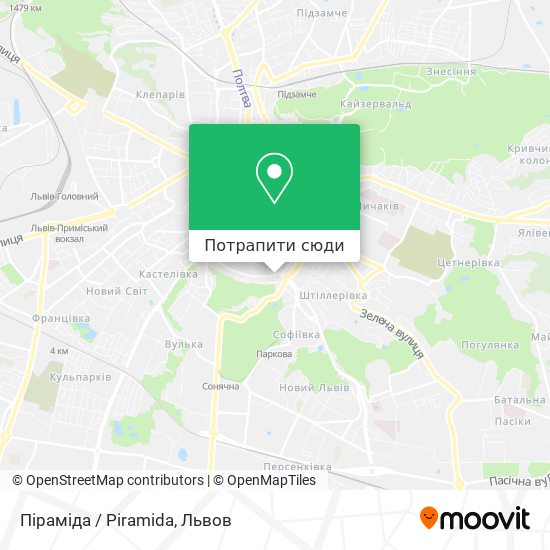 Карта Піраміда / Piramida