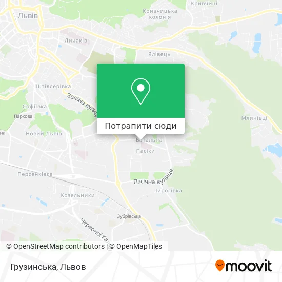 Карта Грузинська